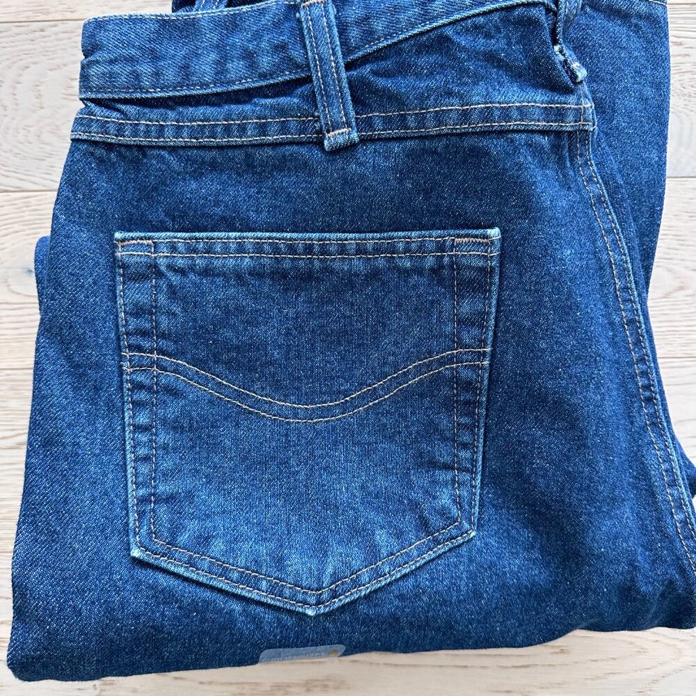 NWT Carhartt FR Double Front Jeans Utility‎ Denim - Picture 2 of 2